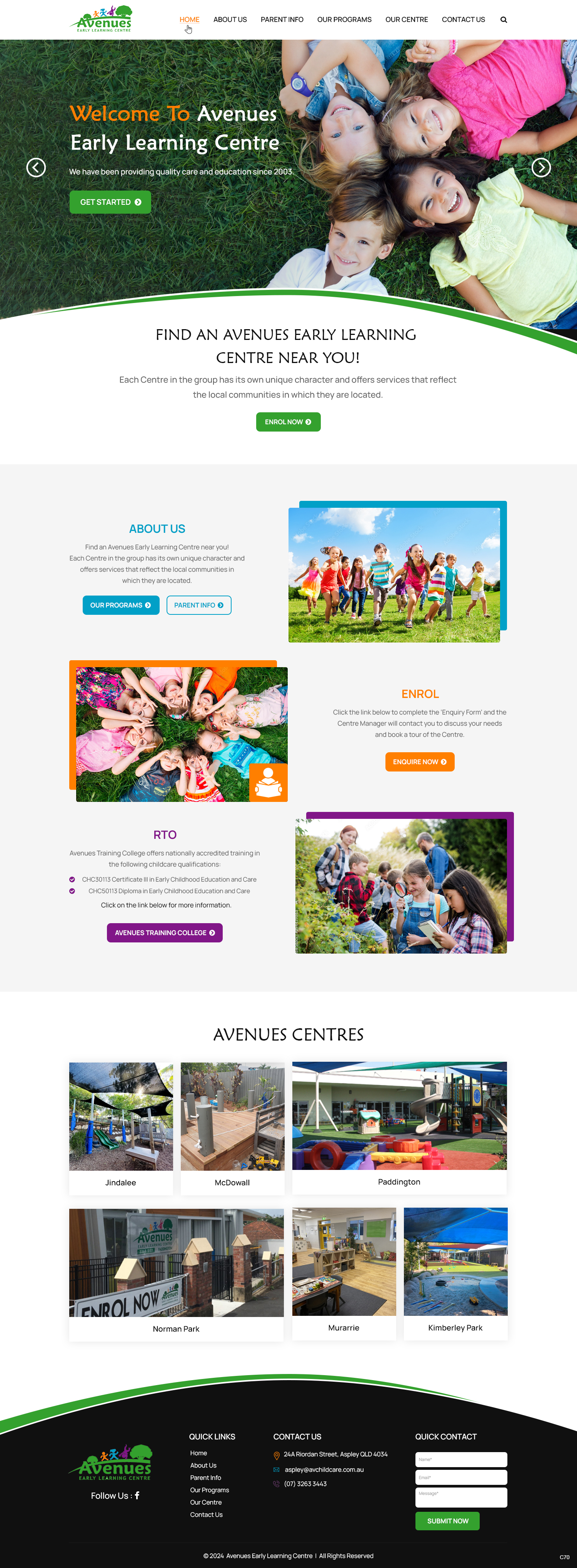 Web Design by pb for Little Lane Early Learning Centre | Design #33849764