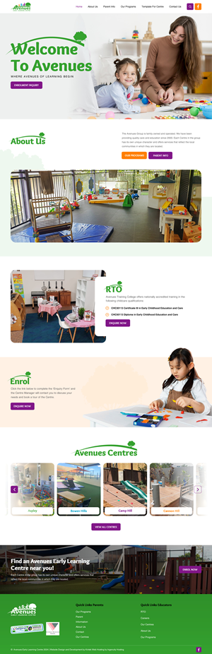 Web-Design von rightway für Little Lane Early Learning Centre | Design: #33856009