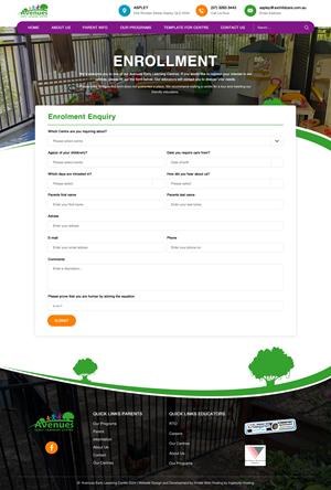 Web-Design von rightway für Little Lane Early Learning Centre | Design: #33986648