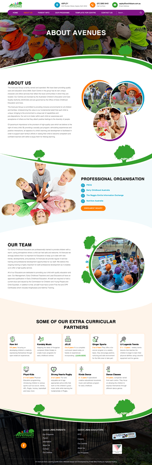 Web-Design von rightway für Little Lane Early Learning Centre | Design: #33986661