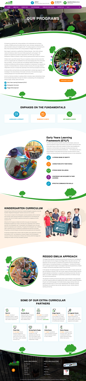 Web-Design von rightway für Little Lane Early Learning Centre | Design: #33999961