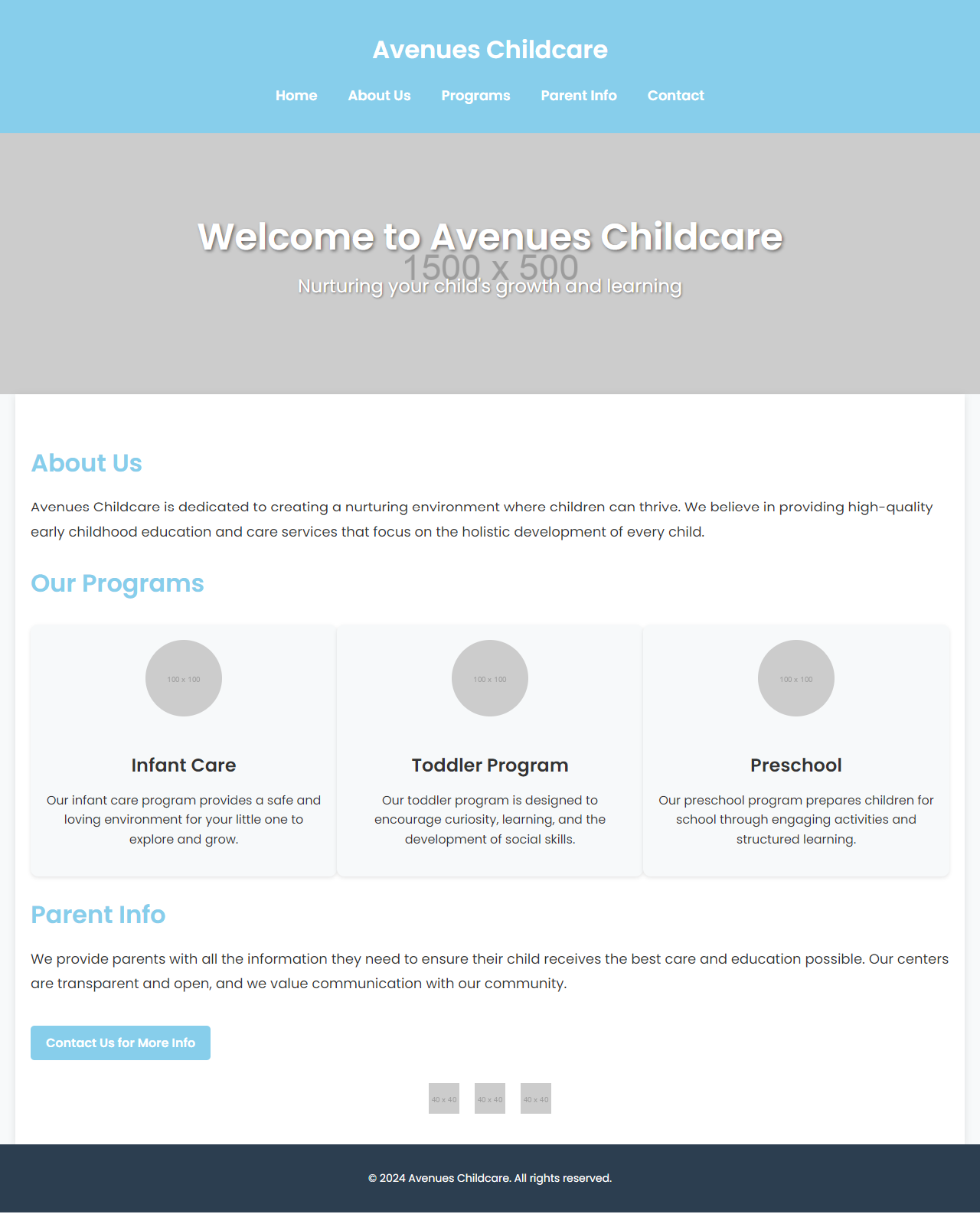 Web-Design von zeykan für Little Lane Early Learning Centre | Design #33882755