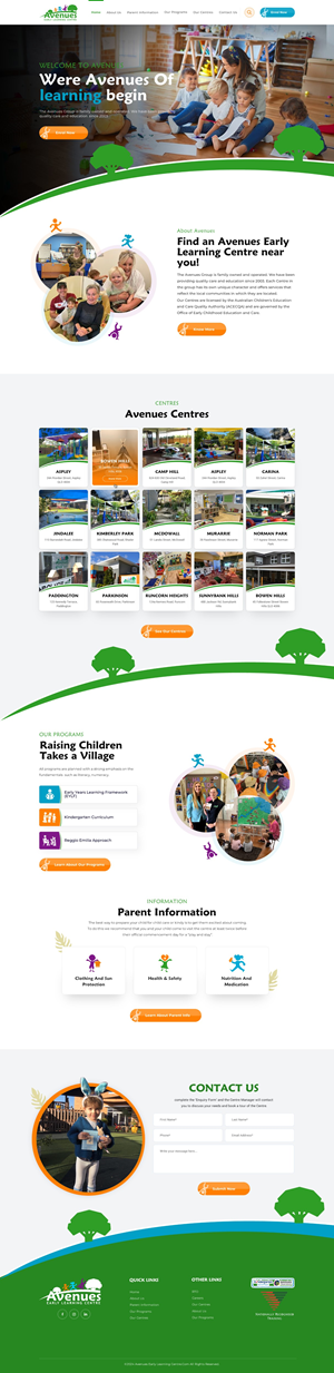 Web-Design von Reimagine für Little Lane Early Learning Centre | Design: #33863828
