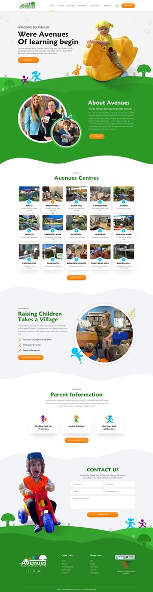Web-Design von Reimagine für Little Lane Early Learning Centre | Design: #33863846