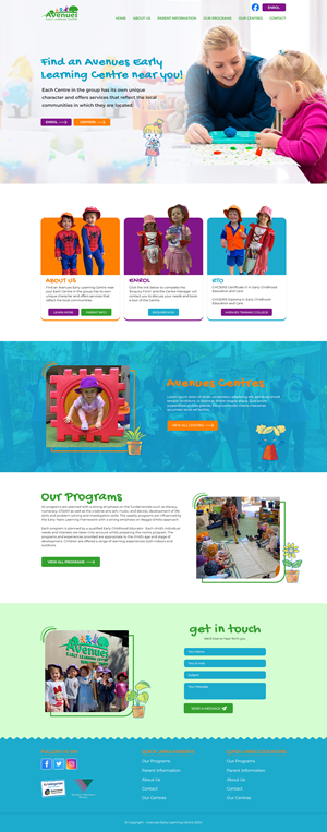 Web Design by Tanvir for Little Lane Early Learning Centre | Design #33859498