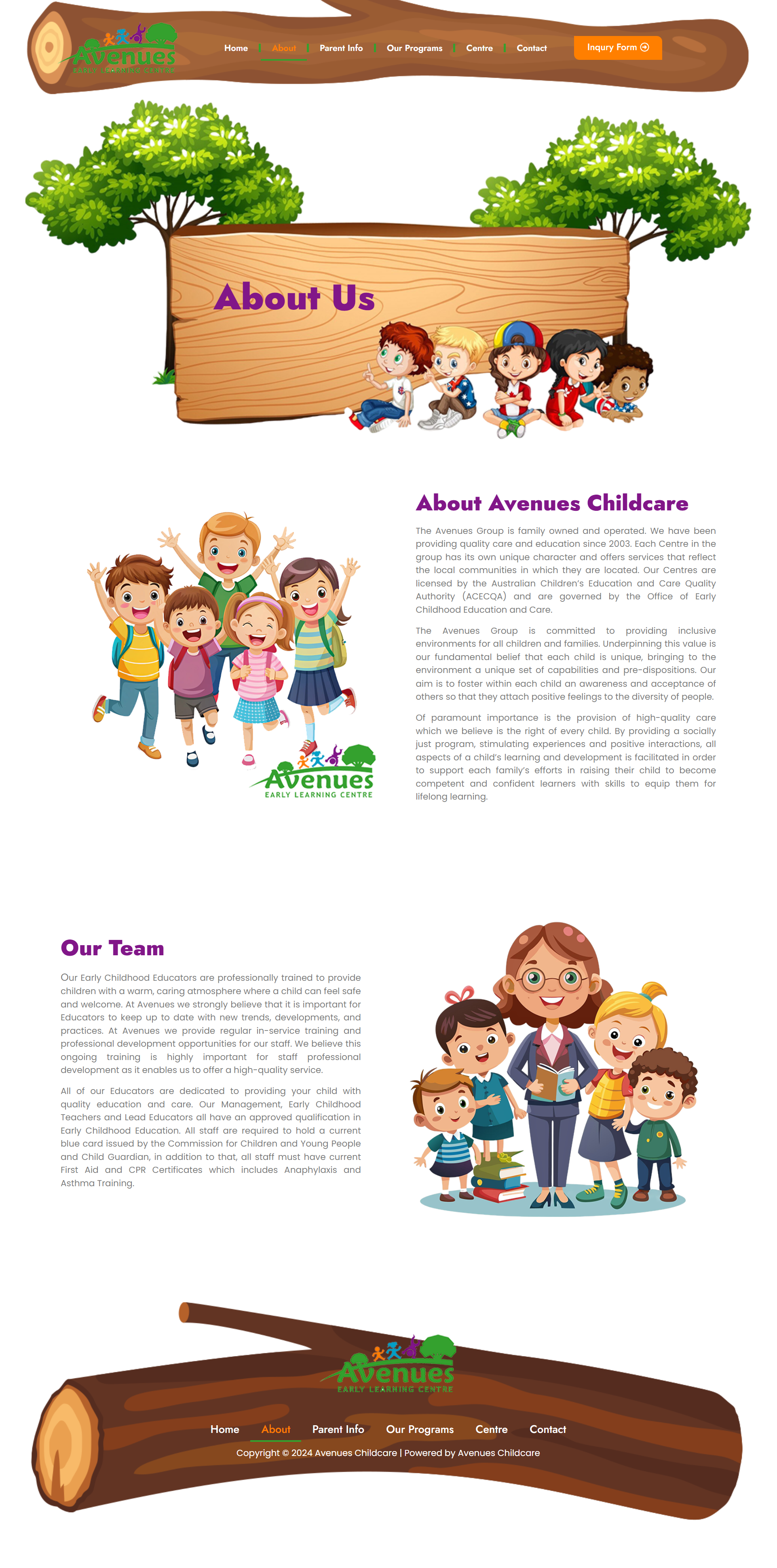 Web Design by JohnDigiTech for Little Lane Early Learning Centre | Design #33937828