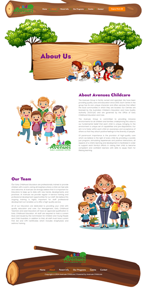 Web Design by JohnDigiTech for Little Lane Early Learning Centre | Design: #33937828