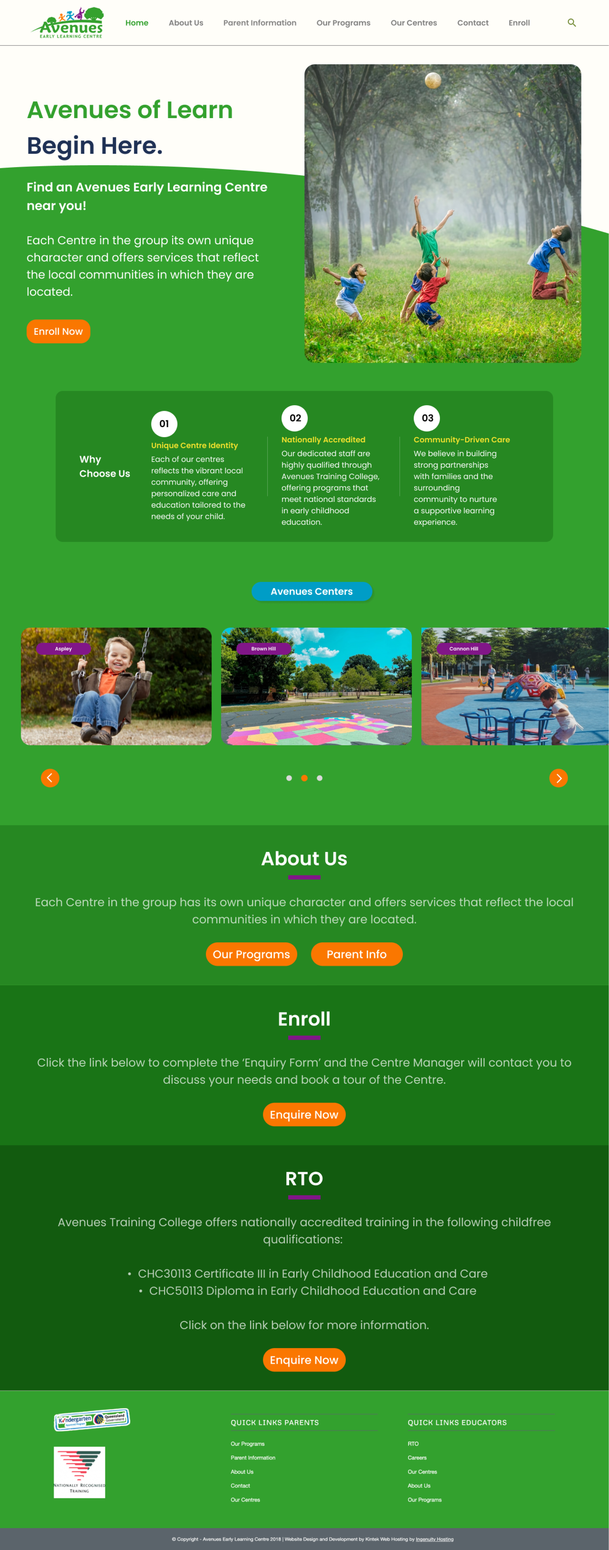 Web-Design von Taufik H für Little Lane Early Learning Centre | Design #33869011