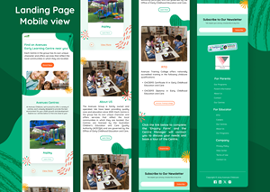 Web Design by Taufik H for Little Lane Early Learning Centre | Design: #33869051