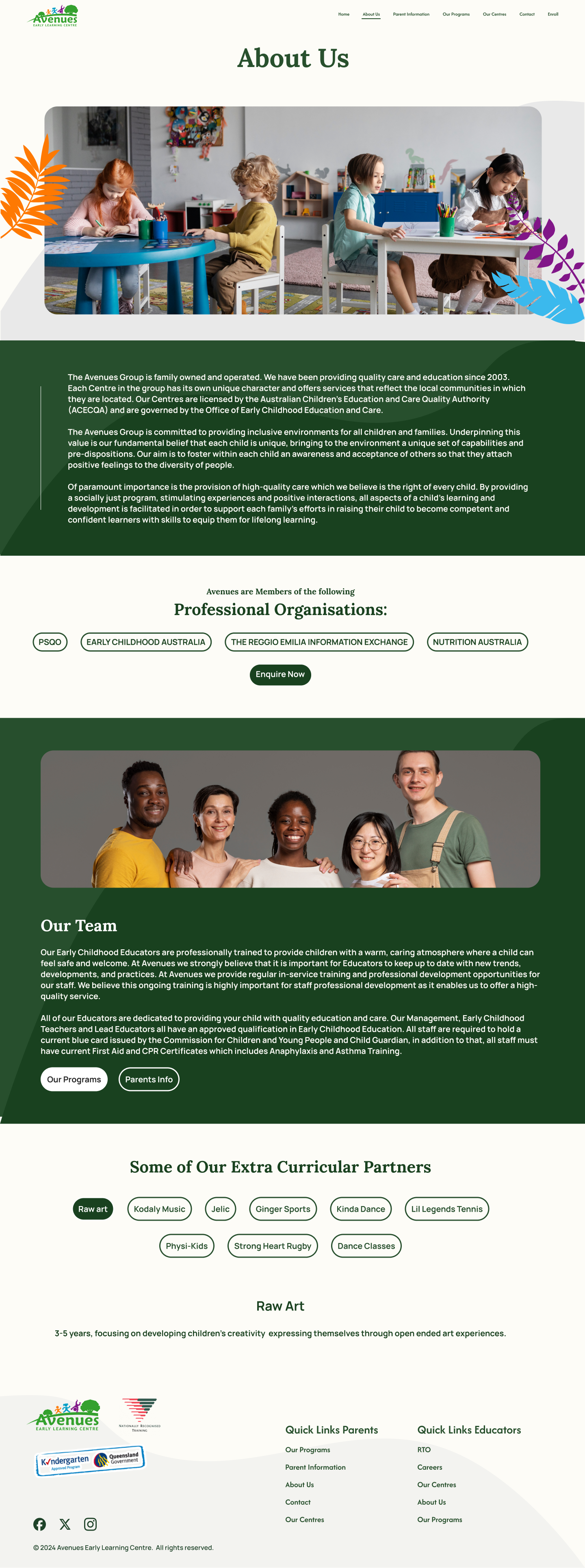 Web Design by Taufik H for Little Lane Early Learning Centre | Design #34020240