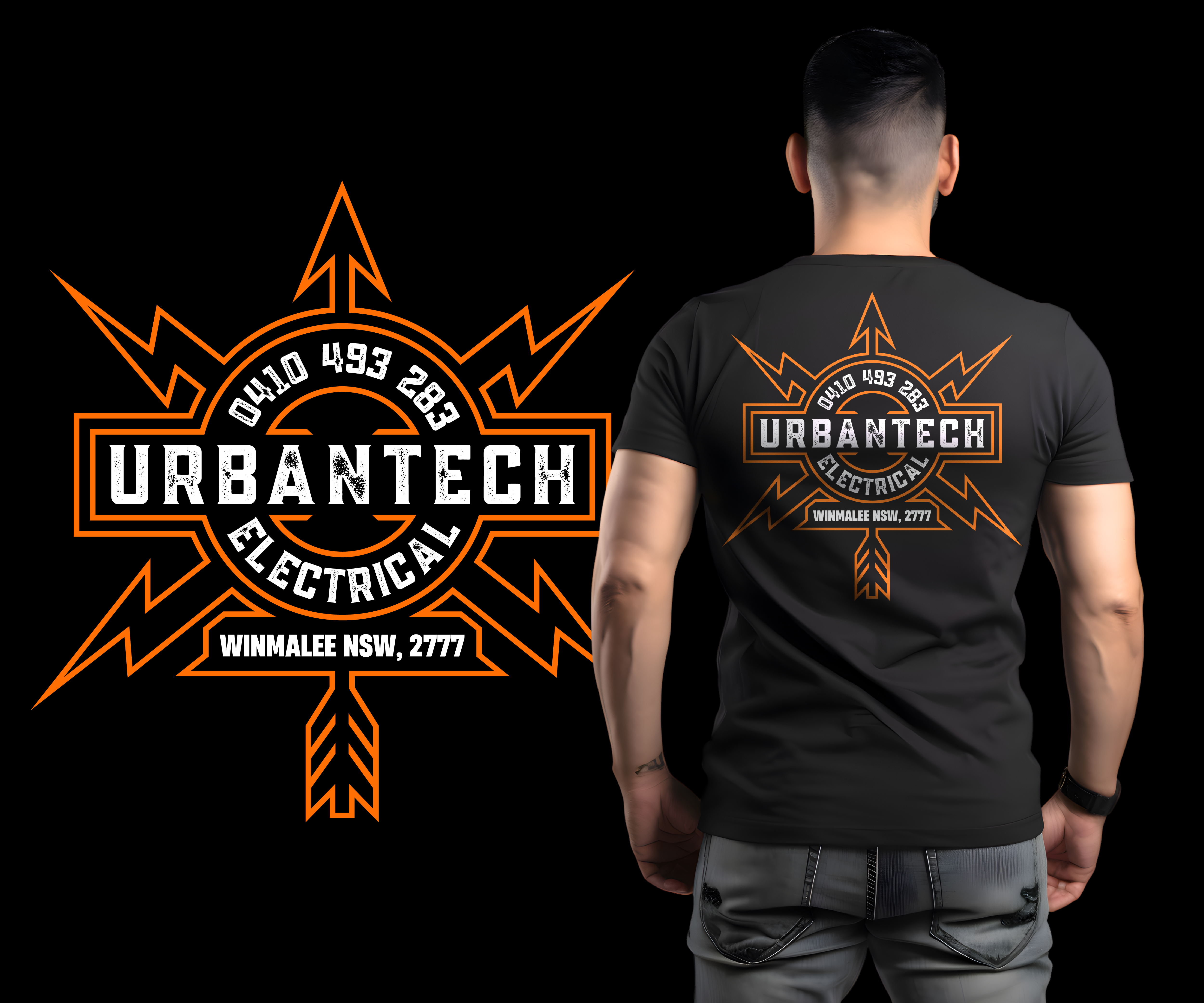 T-shirt Design by Gasyary for Urbantech electrical | Design #33863097