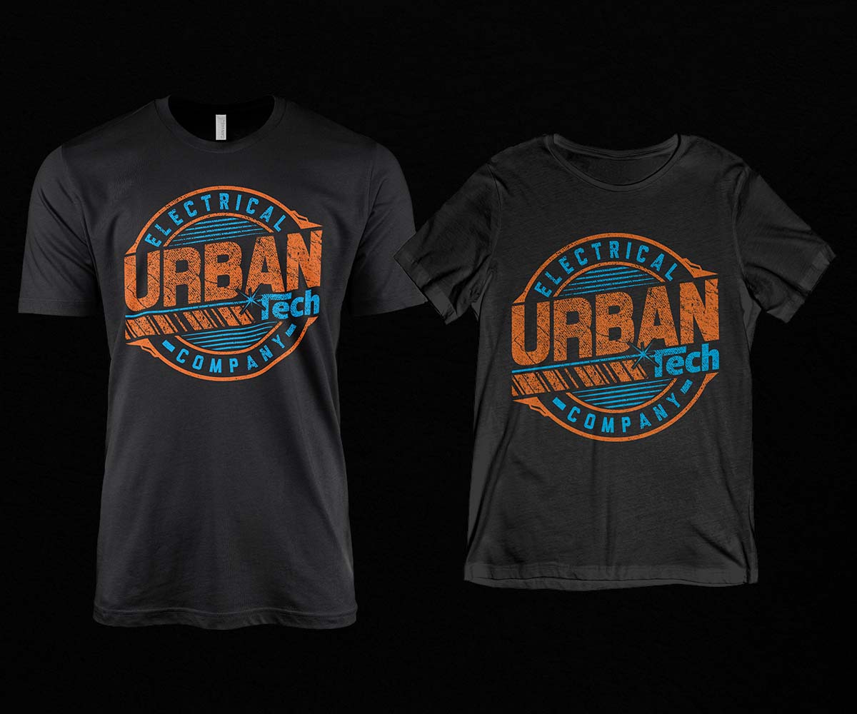 Design de T-shirt par Milton Bhowmik pour Urbantech electrical | Design #33867648