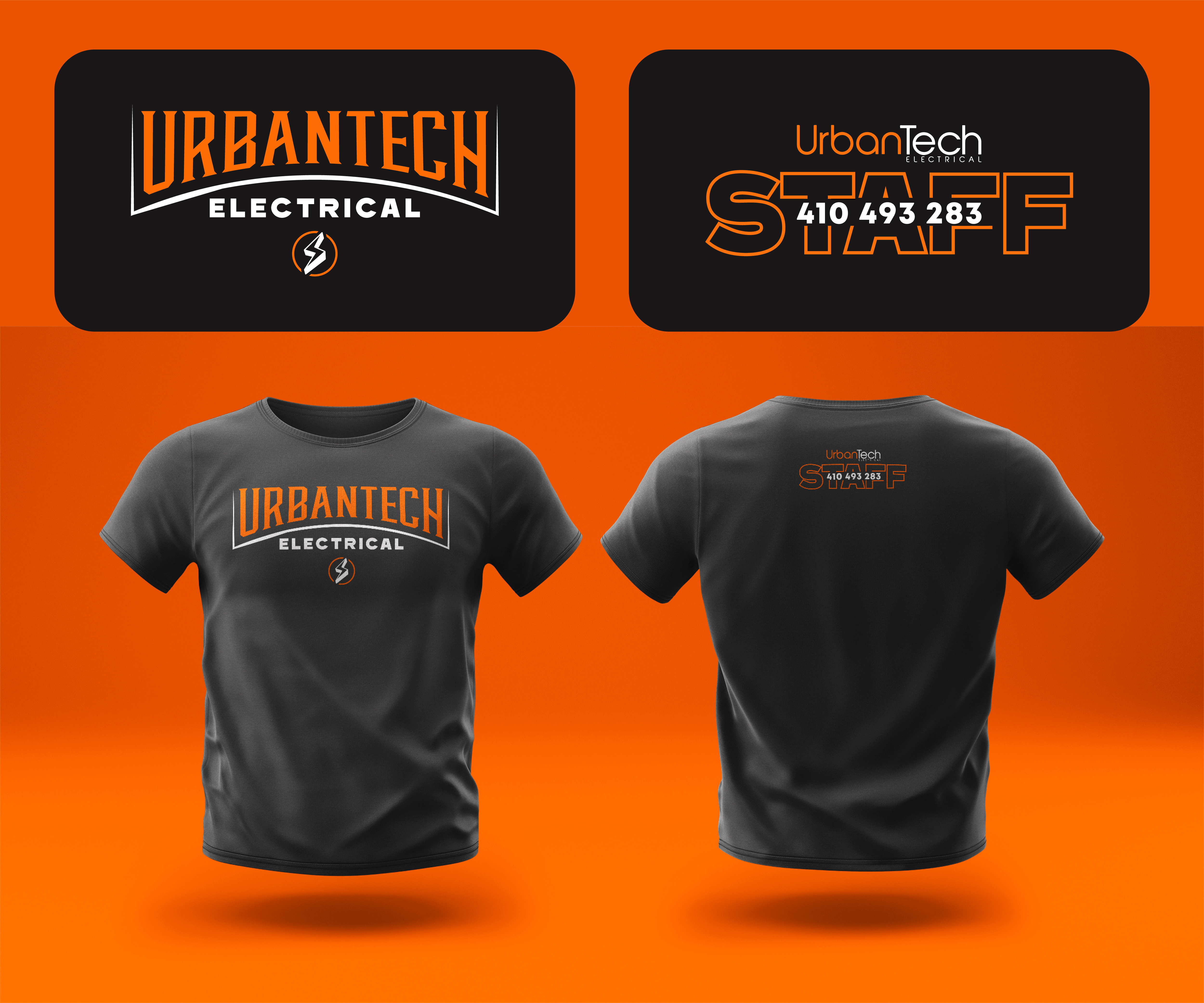 Design de T-shirt par Designed by MS pour Urbantech electrical | Design #33852524