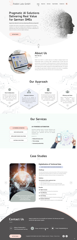 Web Design by pb for this project | Design: #33870945