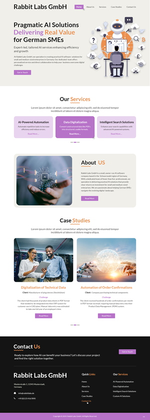 Web Design by pb for this project | Design: #33870952