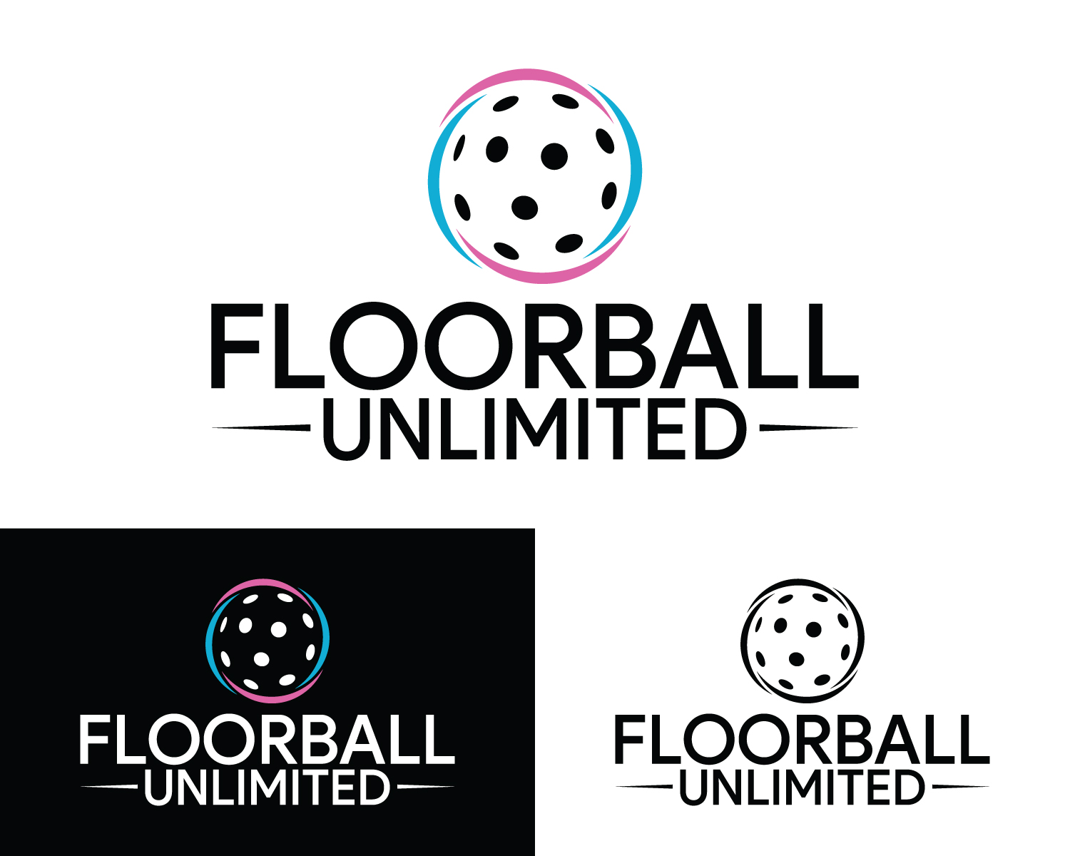Logo-Design von Box Graphic für Floorball Unlimited | Design #33849000