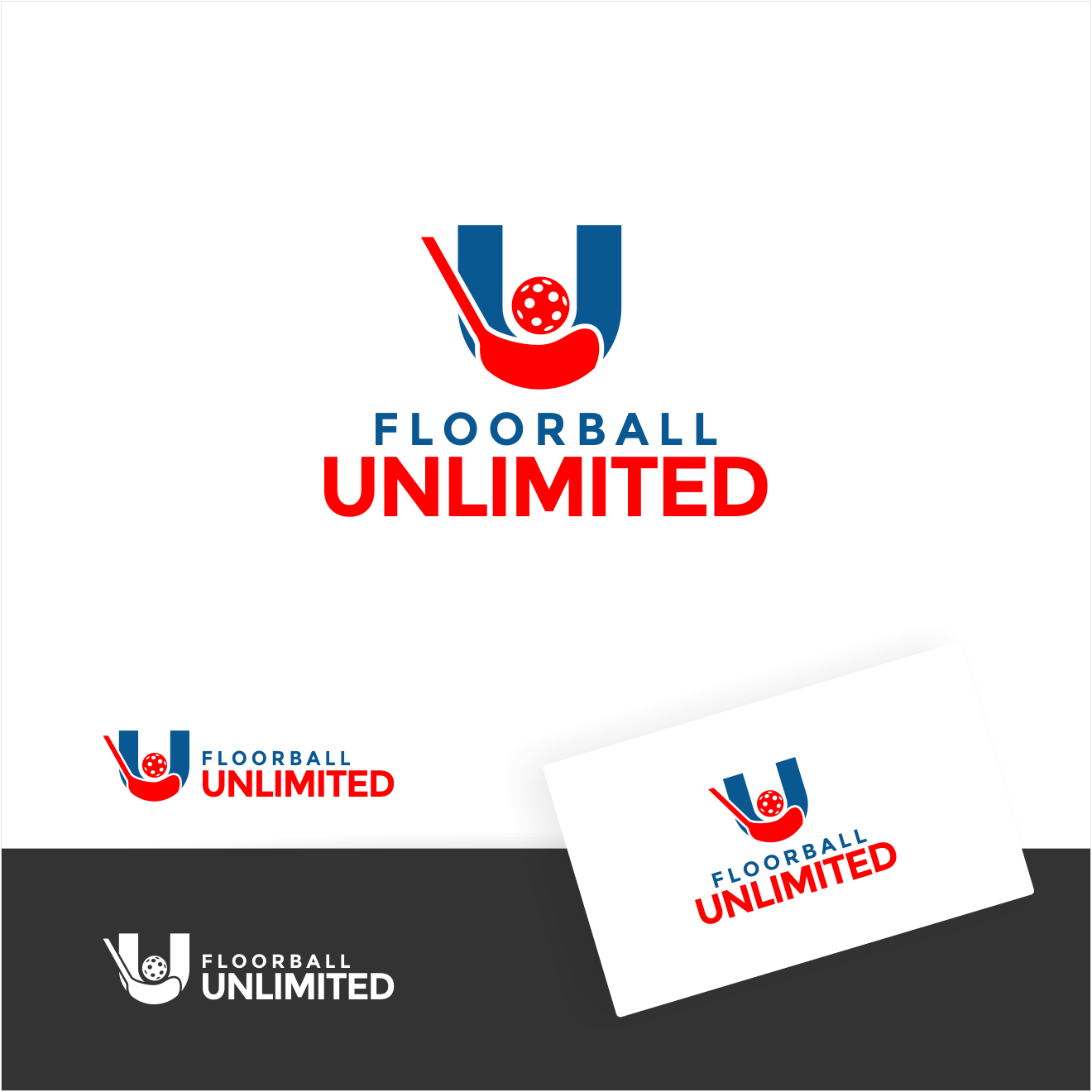 Logo Design by Arham Hidayat for Floorball Unlimited | Design #33872552