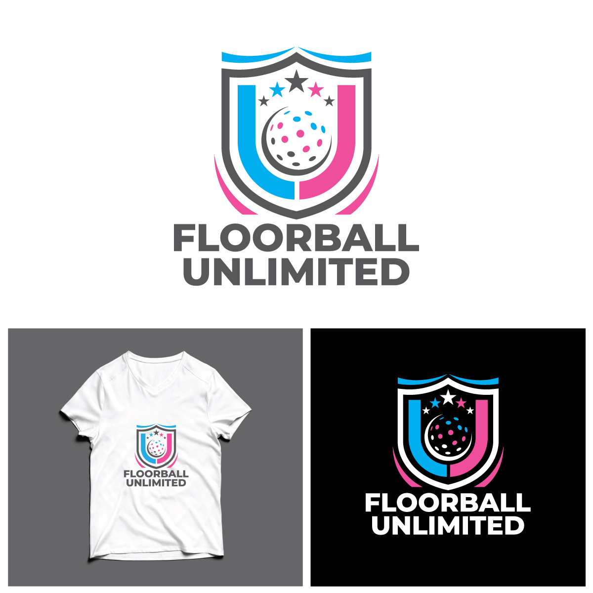 Logo-Design von riya.mitra07j für Floorball Unlimited | Design #33846245