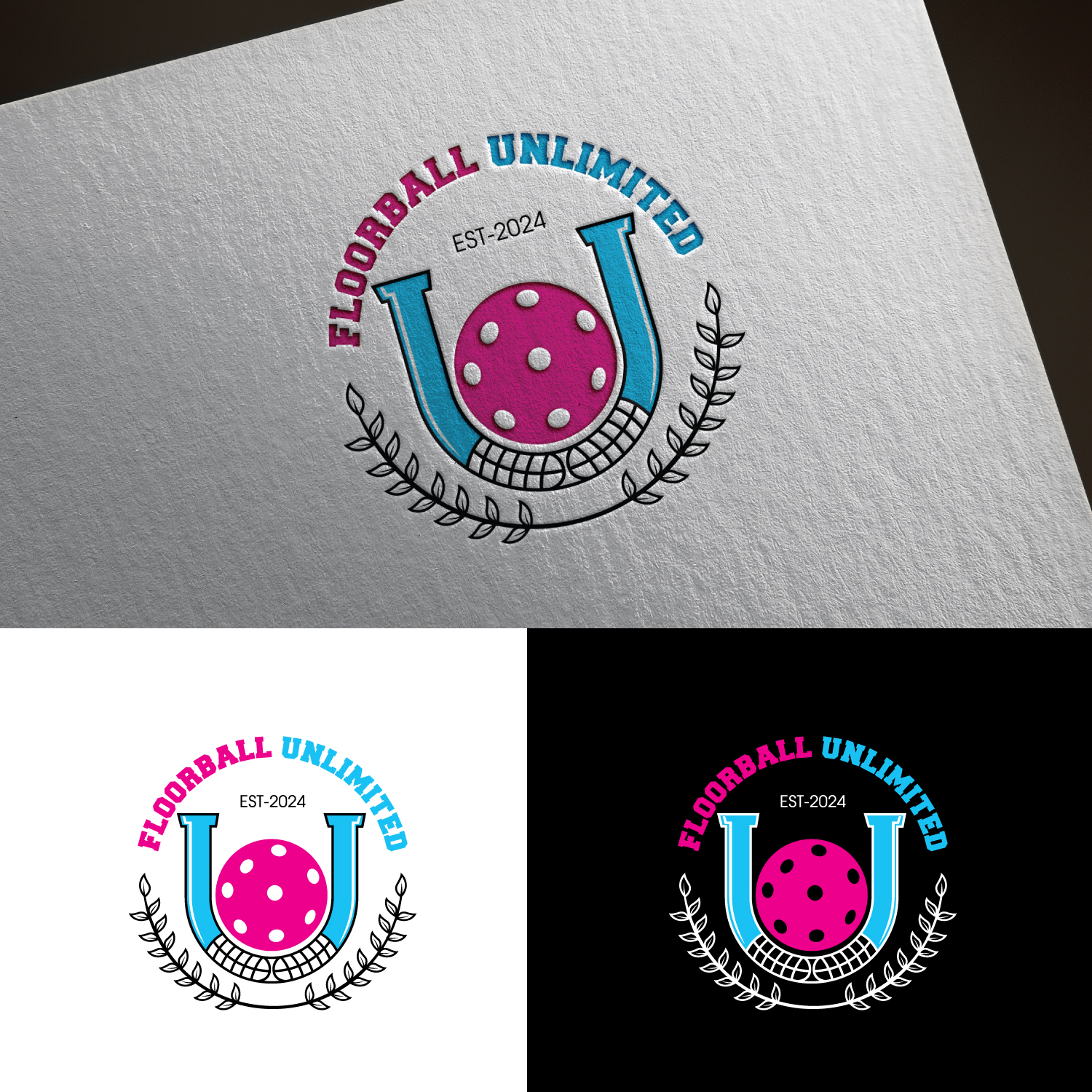 Logo-Design von sankar999 für Floorball Unlimited | Design #33847758