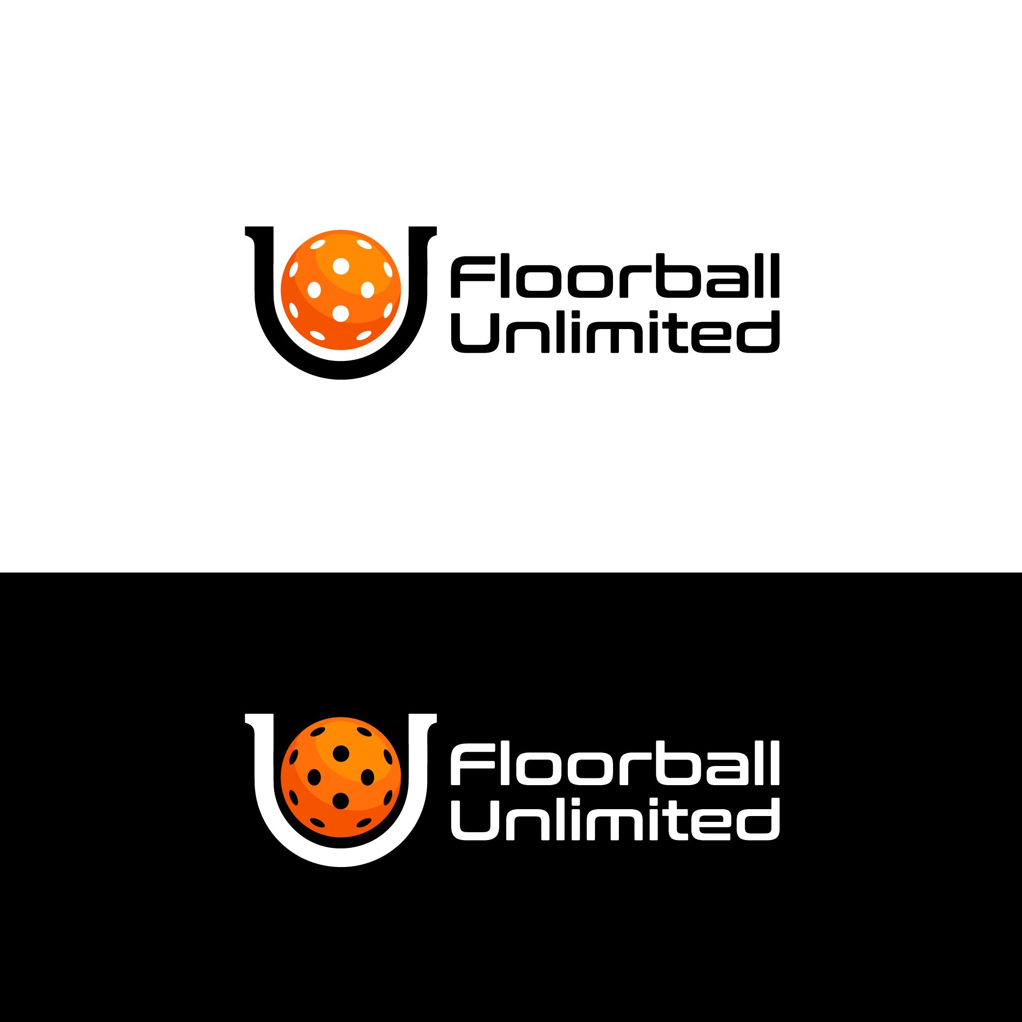 Logo Design by CrewType for Floorball Unlimited | Design #33846634