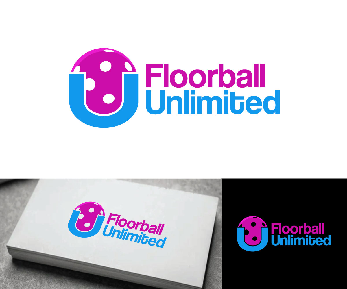 Logo Design by Ansh Design for Floorball Unlimited | Design #33848555