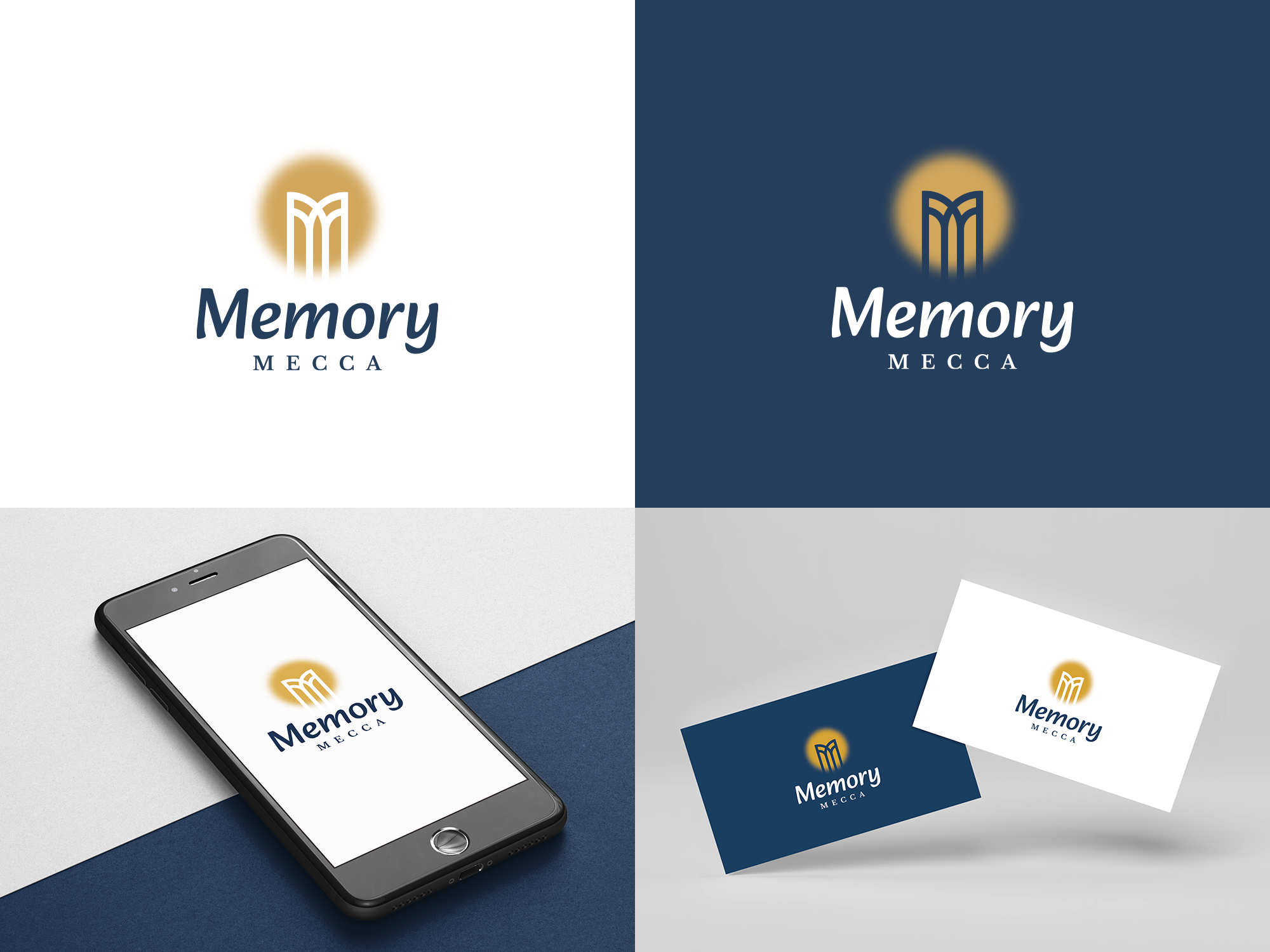 Logo Design by COLOUR CREATIVE for Memory Mecca | Design #33881545