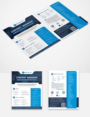 Flyer Design by Design Motion for Information First, Inc. | Design: #33884205