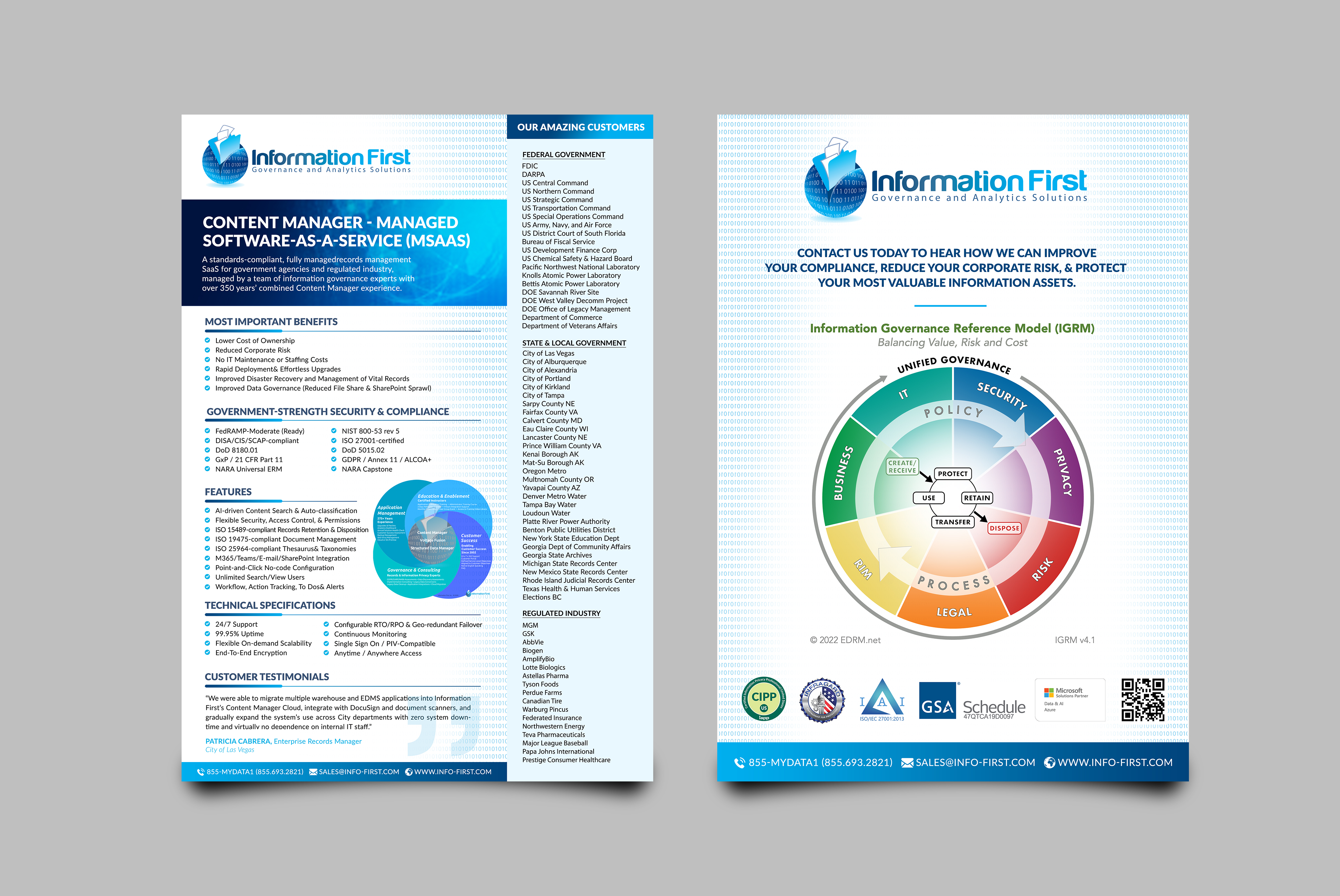 Flyer Design by Sun Moon Graphic Designer for Information First, Inc. | Design #33857774