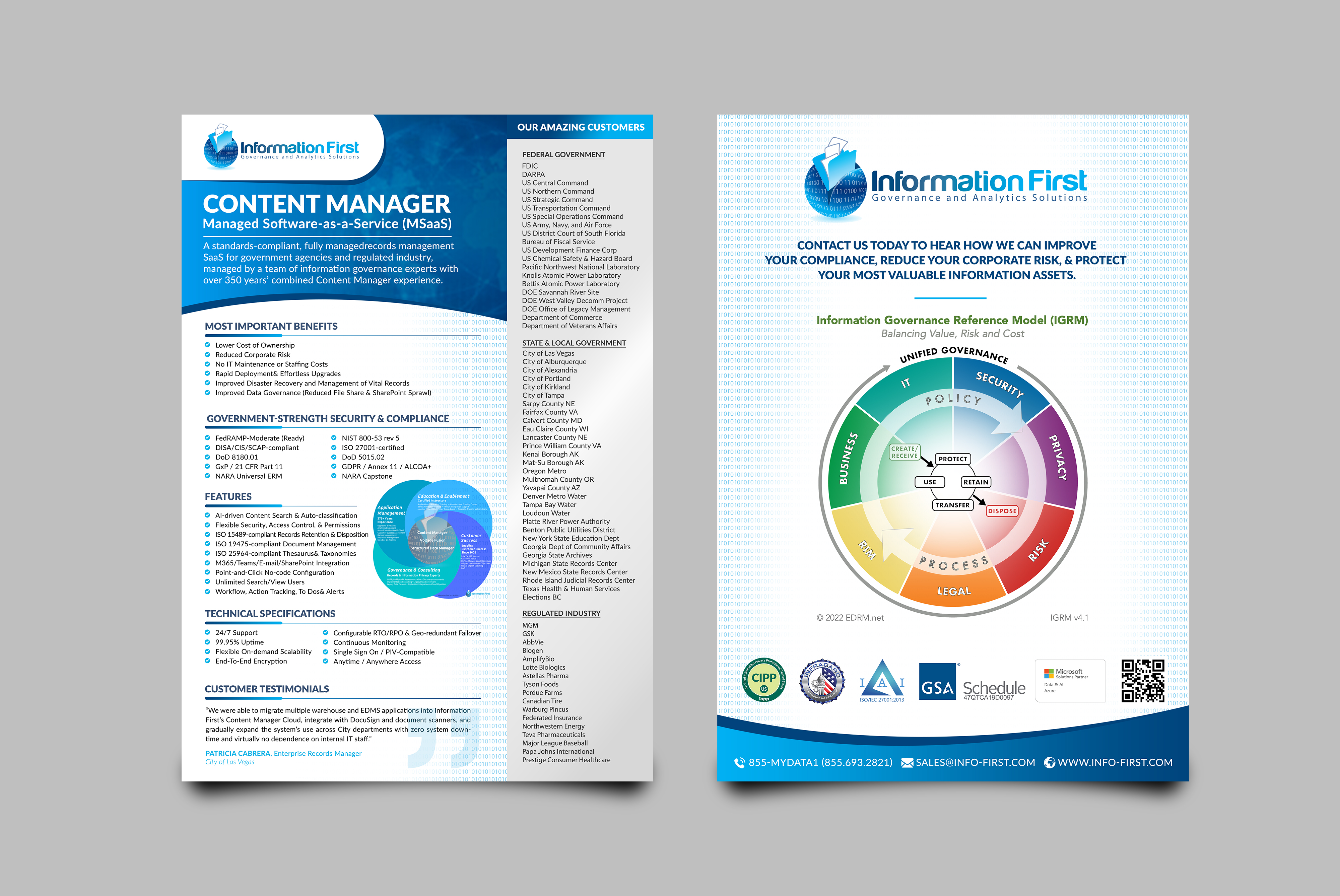 Flyer Design by Sun Moon Graphic Designer for Information First, Inc. | Design #33857776