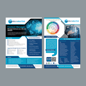 Flyer Design by GraphicMonster for Information First, Inc. | Design: #33897675
