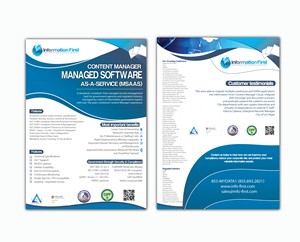 Flyer Design by Md Saymon for Information First, Inc. | Design: #33867096