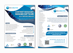Flyer Design by Md Saymon for Information First, Inc. | Design: #33891021