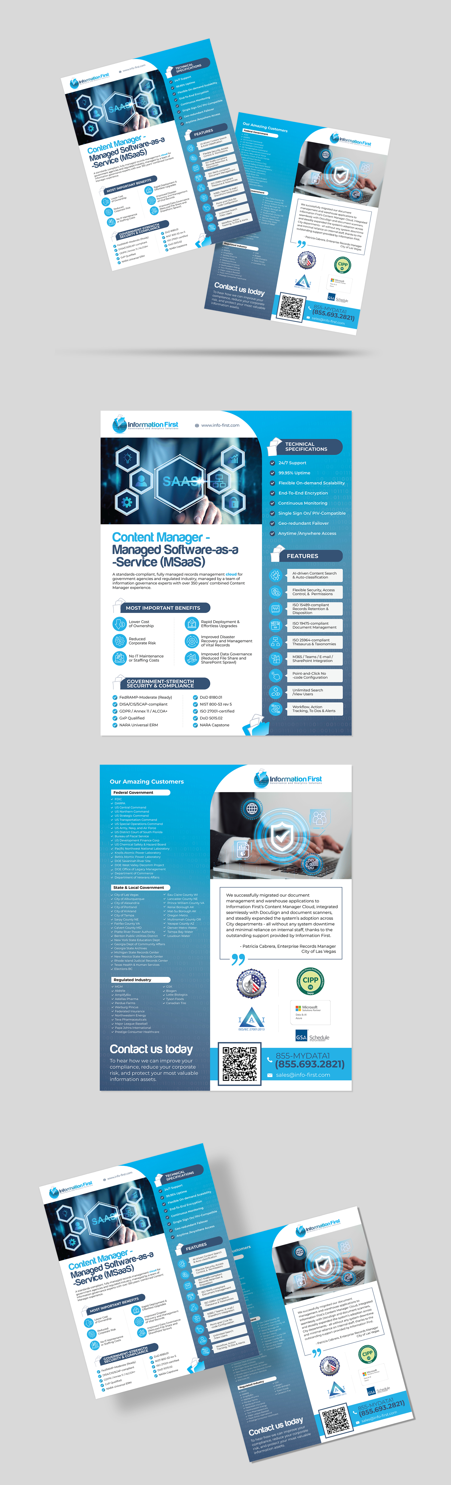 Flyer Design by vcreatived for Information First, Inc. | Design #33894648