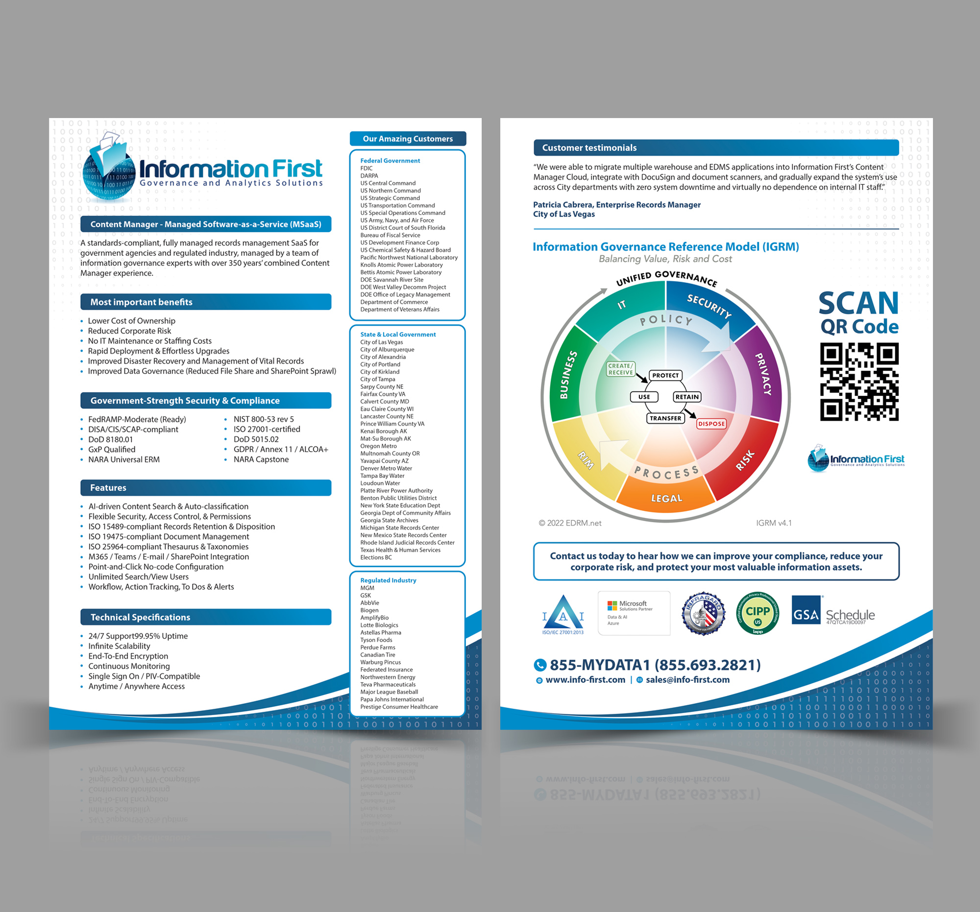 Flyer Design by Dzhafir for Information First, Inc. | Design #33867631