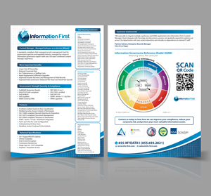 Flyer Design by Dzhafir for Information First, Inc. | Design: #33867631