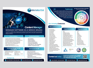 Flyer Design by DA. for Information First, Inc. | Design: #33853772