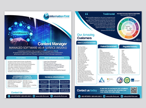 Flyer Design by DA. for Information First, Inc. | Design: #33898502