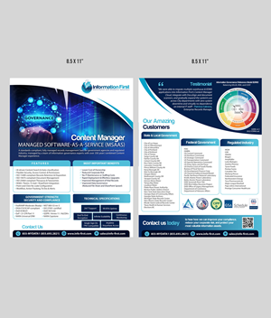 Flyer Design by DA. for Information First, Inc. | Design: #33905981