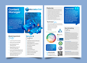Flyer Design by Graphic Guy for Information First, Inc. | Design: #33868938