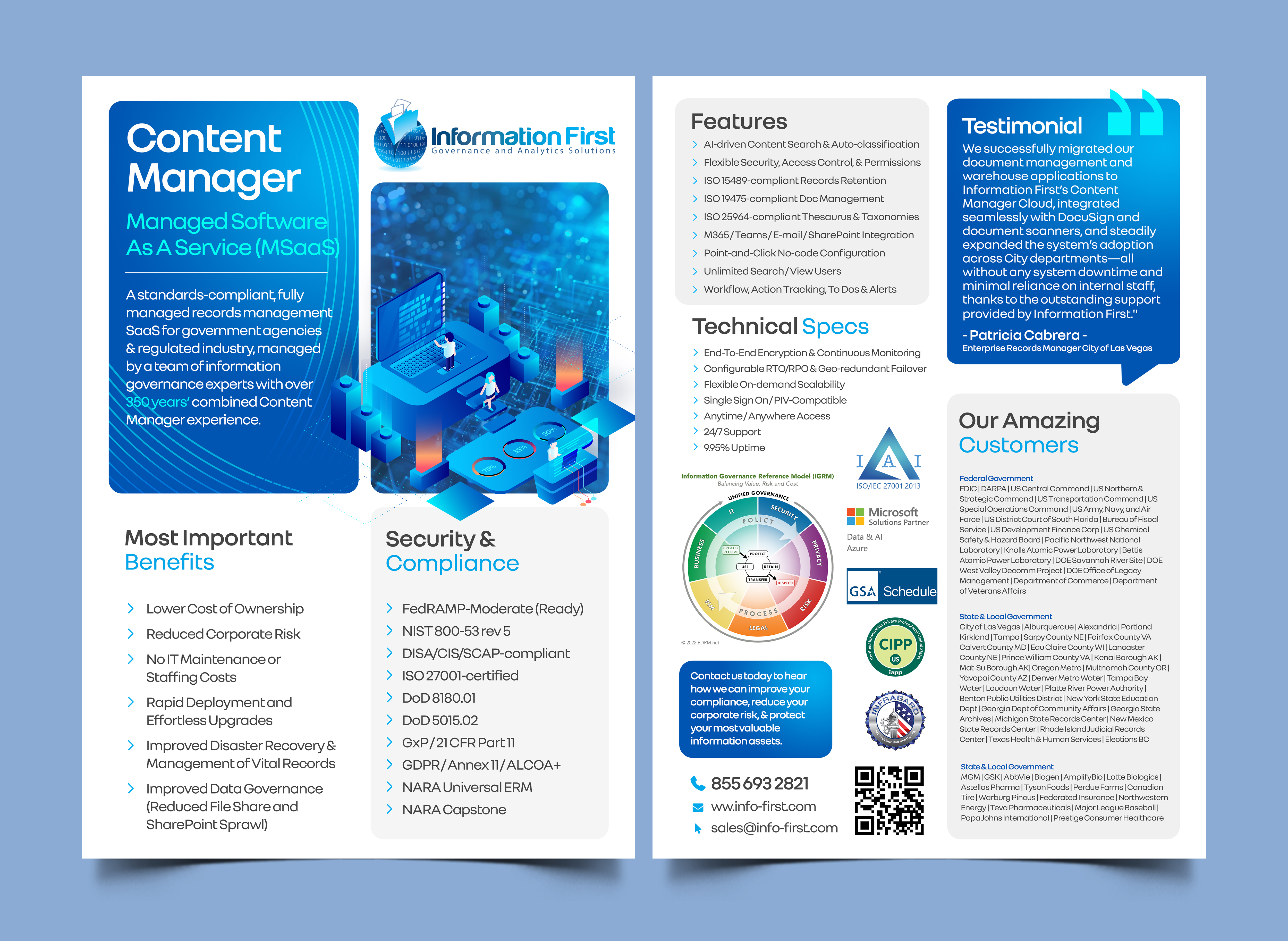 Flyer Design by Graphic Guy for Information First, Inc. | Design #33870371