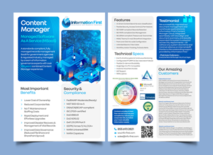 Flyer Design by Graphic Guy for Information First, Inc. | Design: #33870371