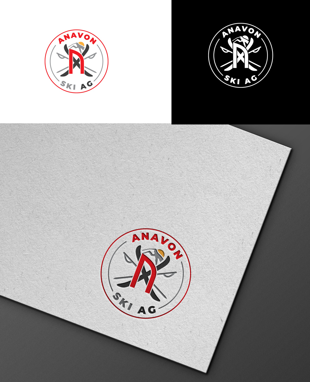 Logo Design by RA-bica for Anavon Ski AG | Design #33858515