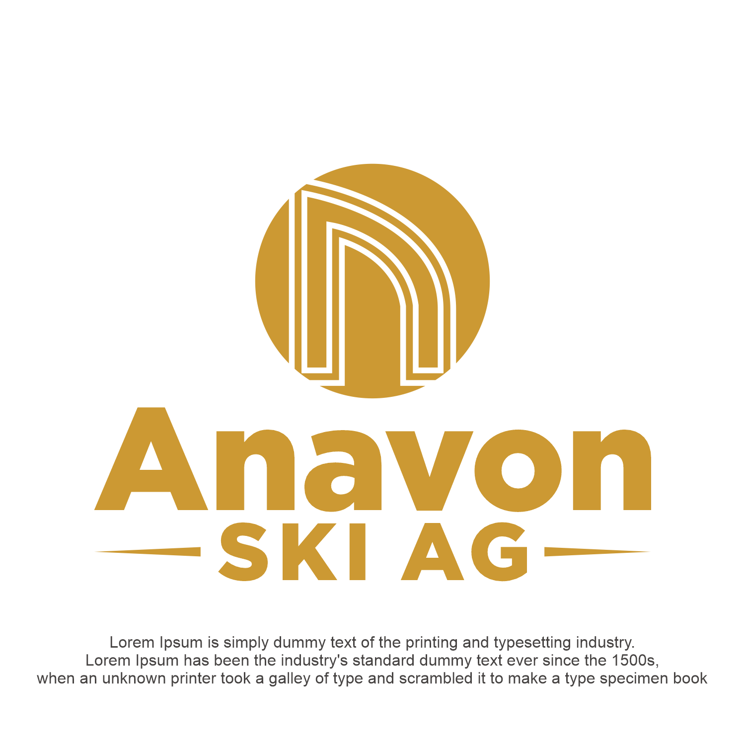Logo-Design von Abigaill_design für Anavon Ski AG | Design #33852208