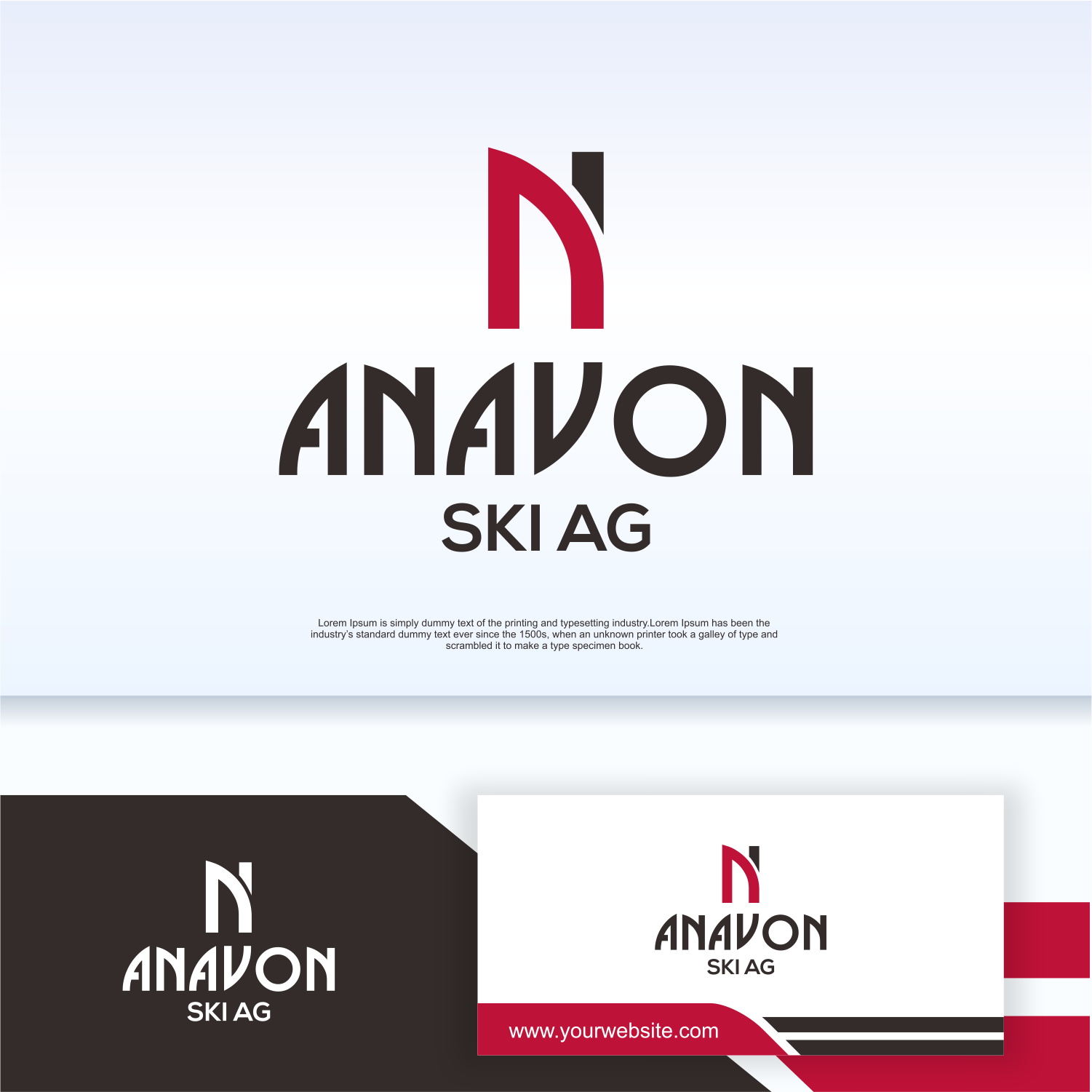 Logo Design by Apache Kretek for Anavon Ski AG | Design #33852518