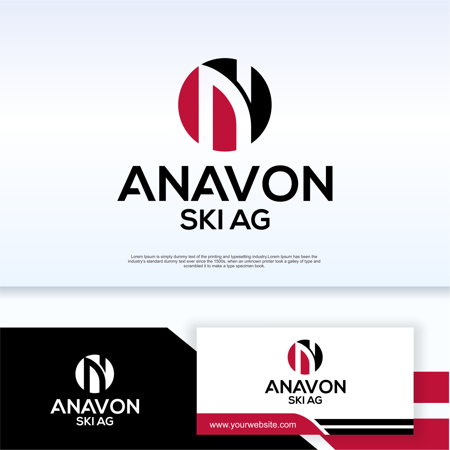 Logo Design by Apache Kretek for Anavon Ski AG | Design #33855869