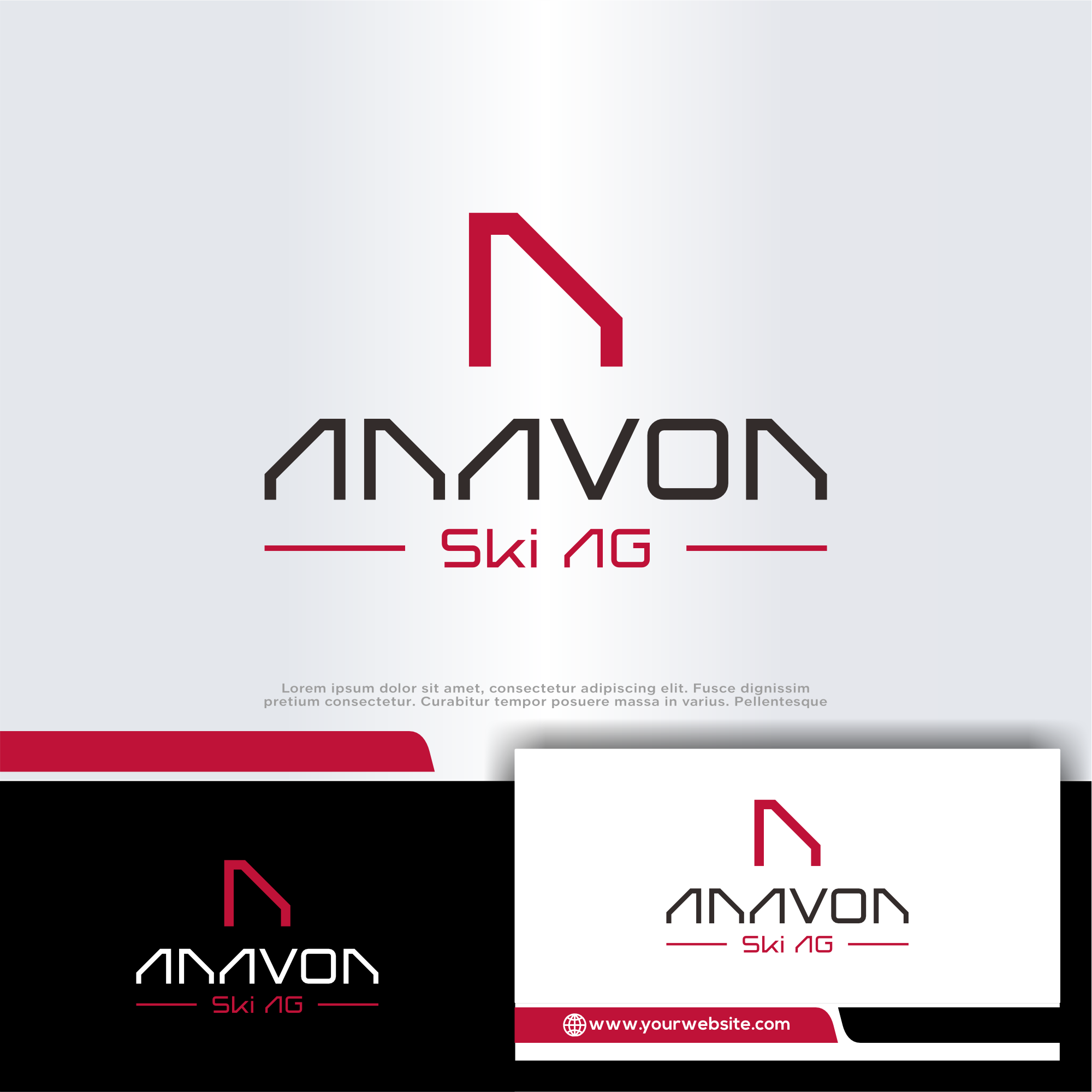 Logo-Design von win it für Anavon Ski AG | Design #33852887