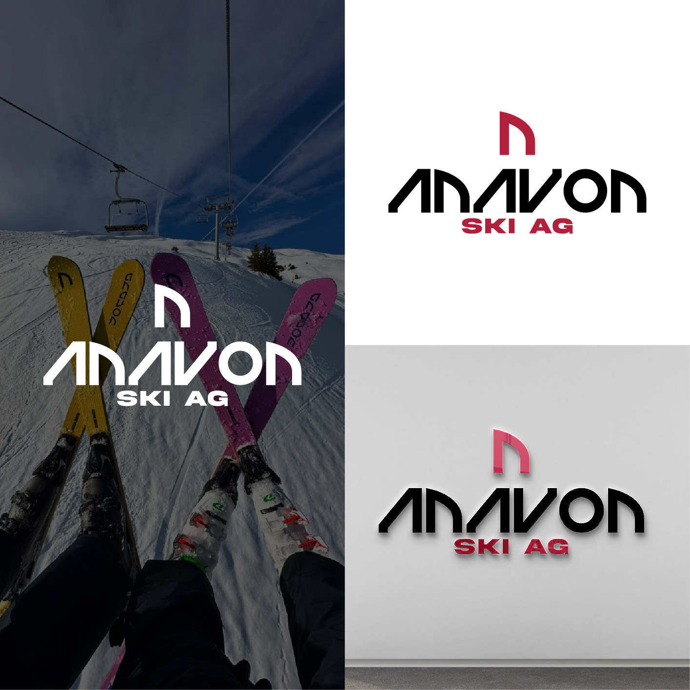 Logo Design by 4tech services for Anavon Ski AG | Design #33857112
