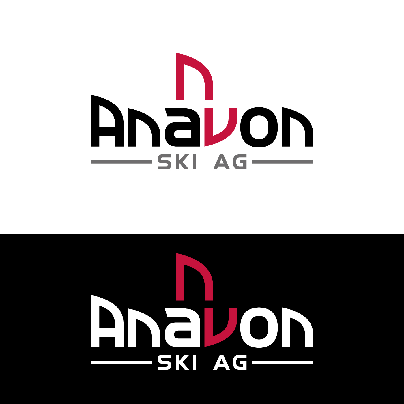Logo Design by Rubia@ for Anavon Ski AG | Design #33854809