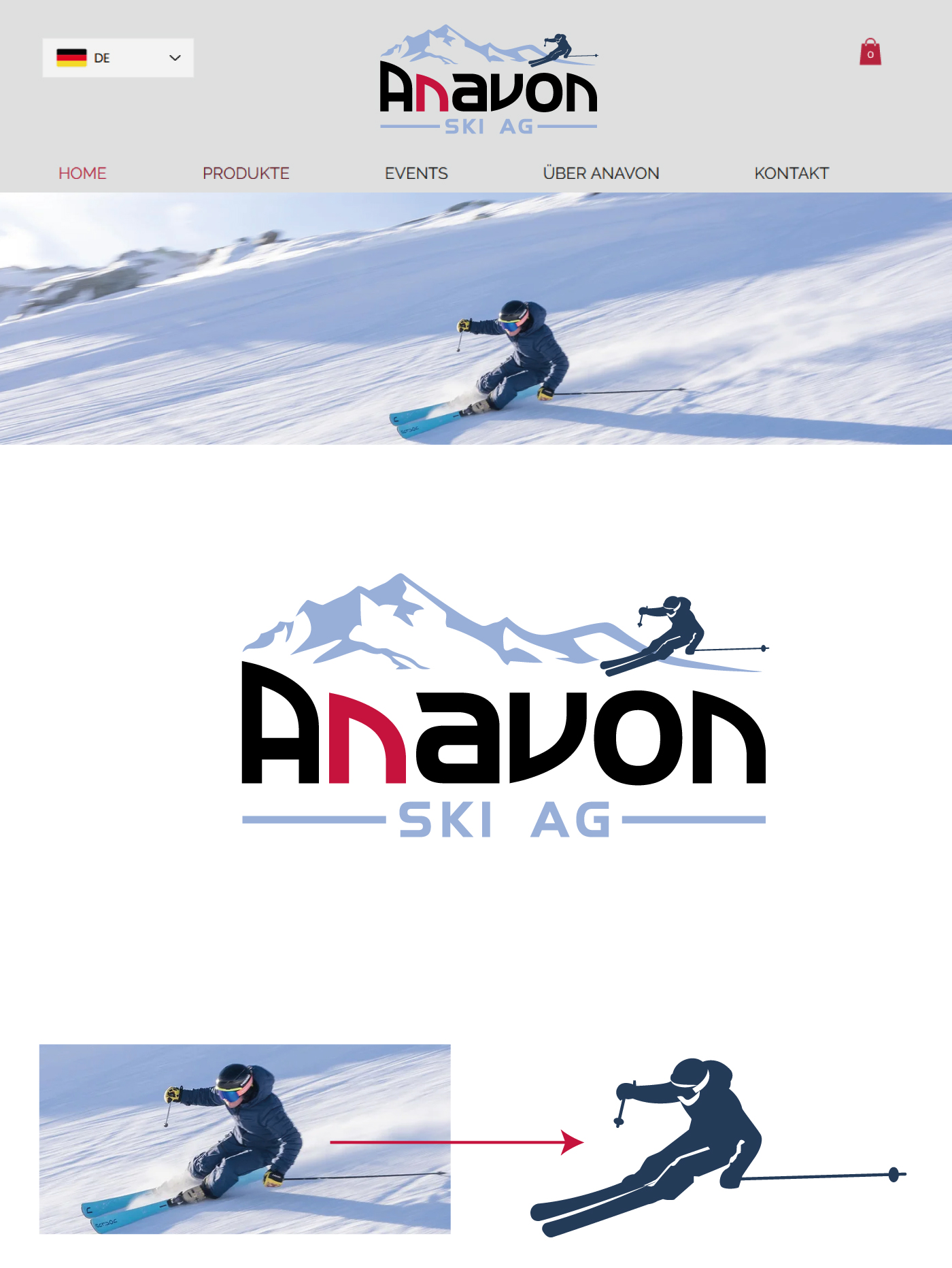 Diseño de Logo por Rubia@ para Anavon Ski AG | Diseño #33855270