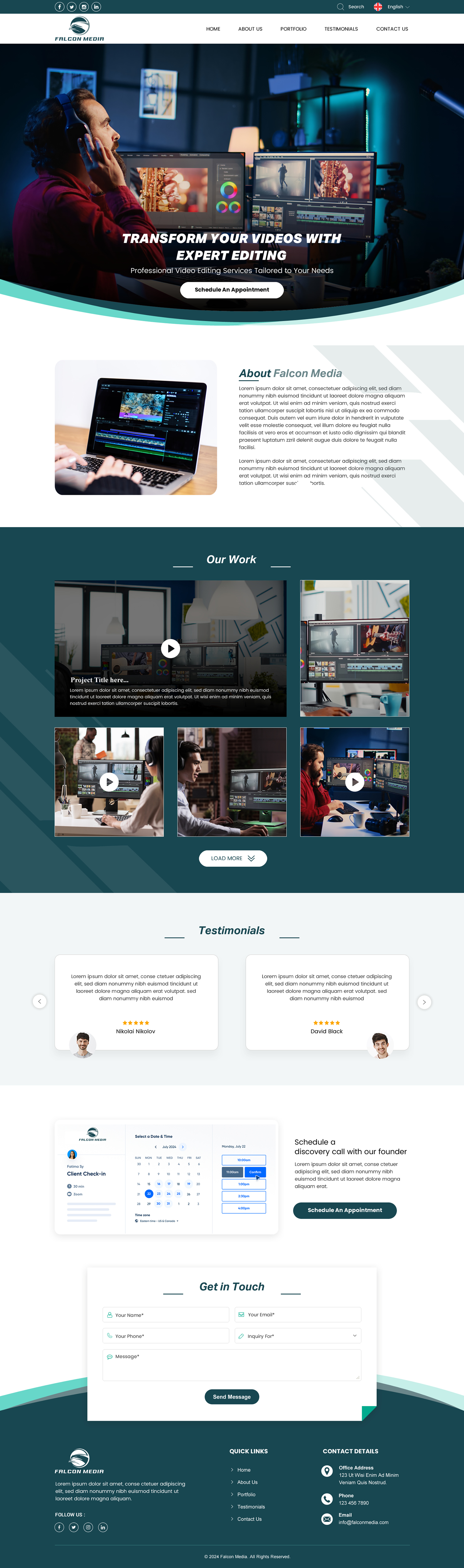 Web Design by Sbss for this project | Design #33854938